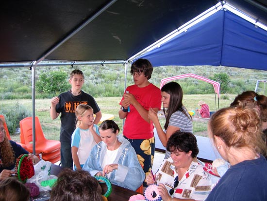 2005 family reunion in Malad, ID